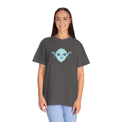 Zora Mask Unisex Garment-Dyed T-Shirt - Unique Graphic Tees for classic gamers