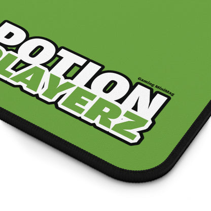 Green Potion Playerz Desk Mat