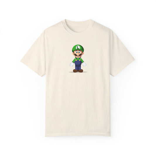 Unisex Garment-Dyed Super Green T-Shirt - Casual Gaming Apparel for Fans