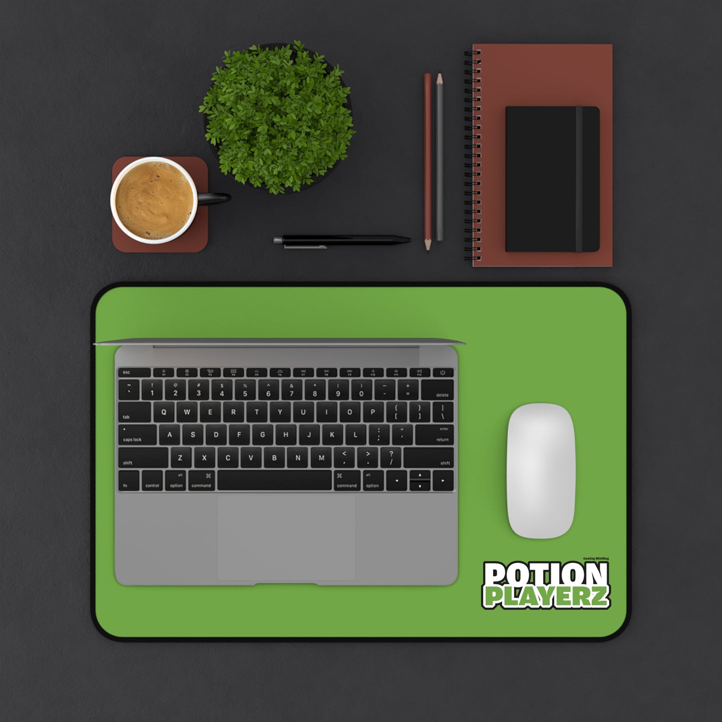 Green Potion Playerz Desk Mat