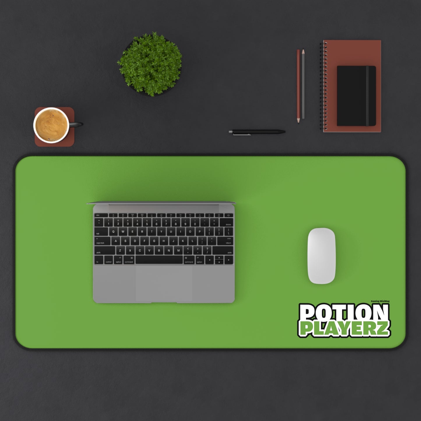 Green Potion Playerz Desk Mat