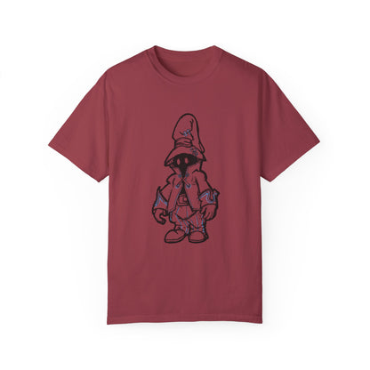 Unique Unisex Garment-Dyed T-shirt with Playful Wizard Design