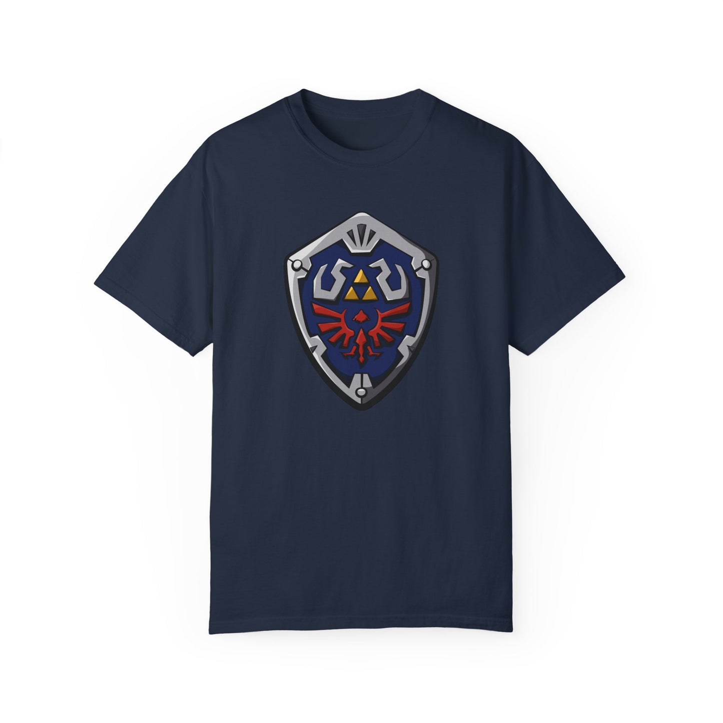 Legendary Shield Unisex Garment-Dyed T-Shirt - Perfect for Gamers!