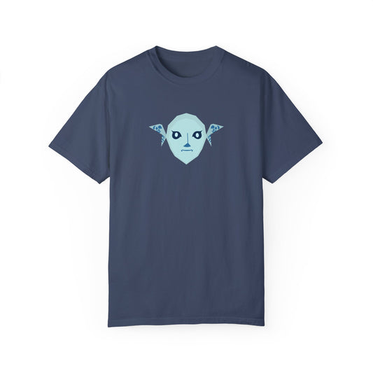 Zora Mask Unisex Garment-Dyed T-Shirt - Unique Graphic Tees for classic gamers