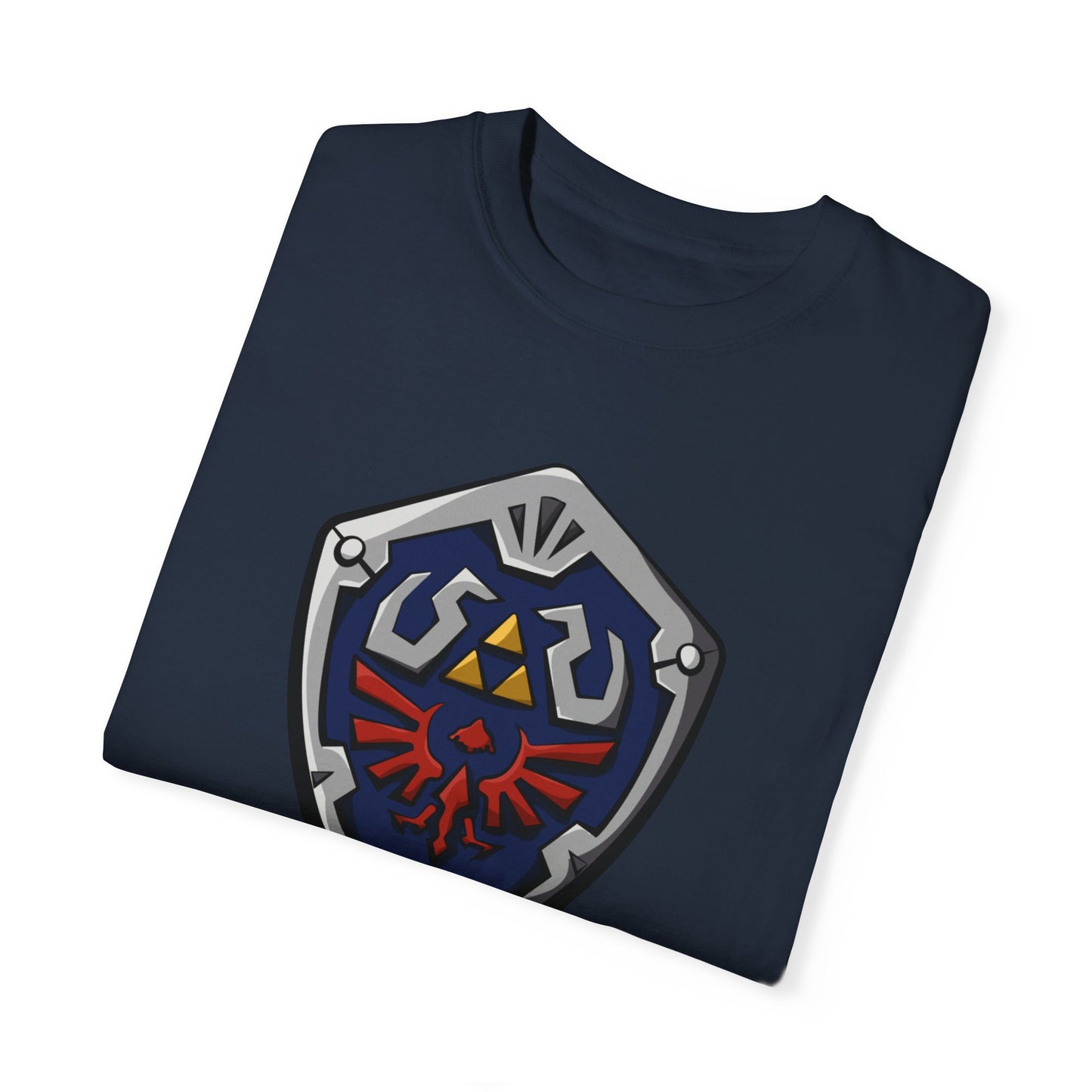 Legendary Shield Unisex Garment-Dyed T-Shirt - Perfect for Gamers!