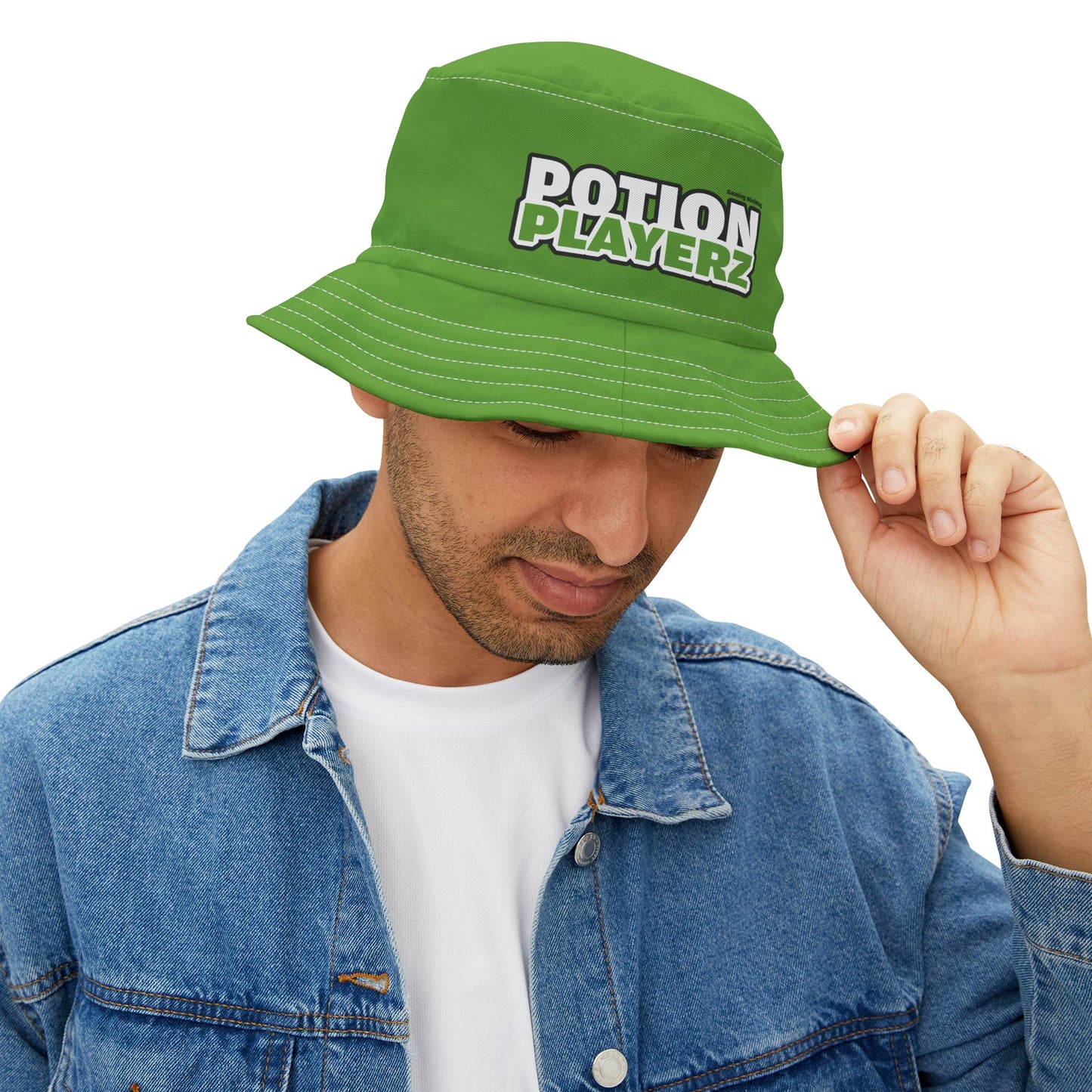 Green Potion Playerz Bucket Hat