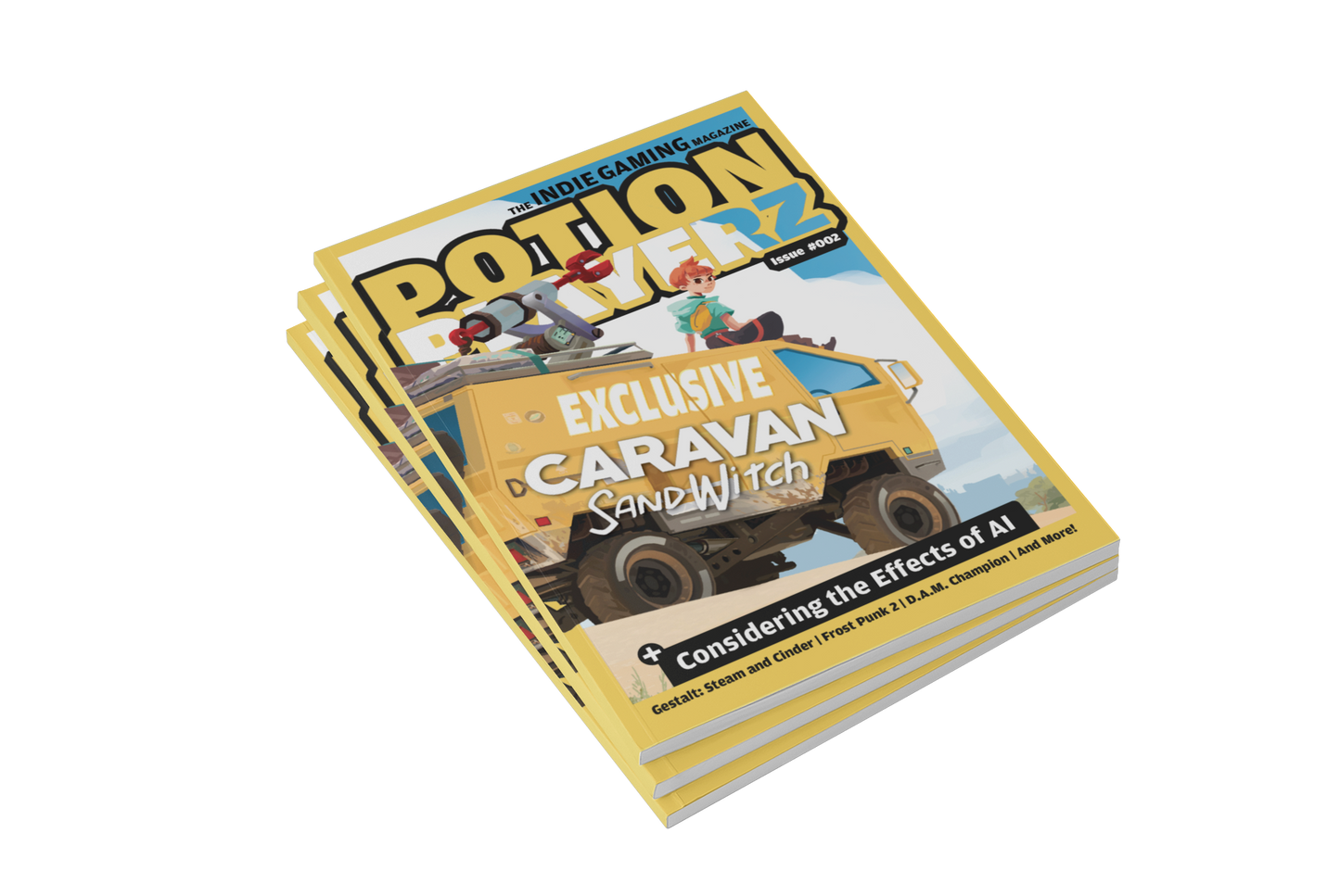 DIGITAL: Potion Playerz Issue 002: Caravan SandWitch